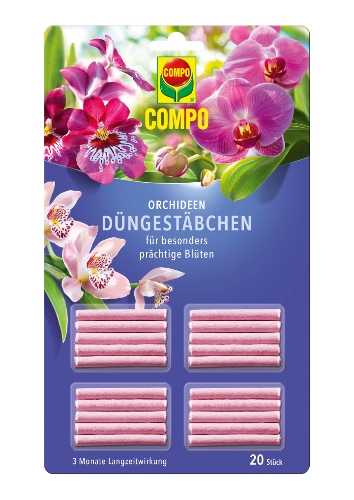 COMPO Düngestäbchen für Orchideen